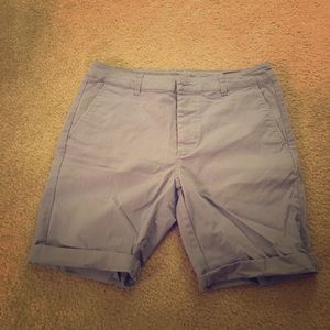 ASOS Light Blue Slim Fit Shorts